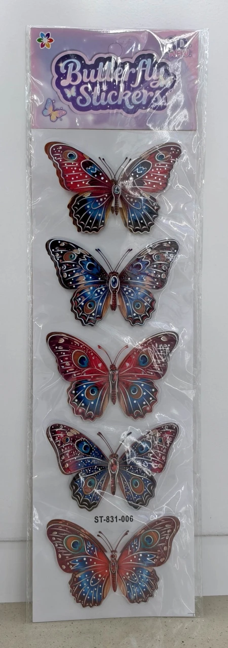 ST831 Butterfly Layer Decorative Stickers ST831 Butterfly Layer Decorative Stickers